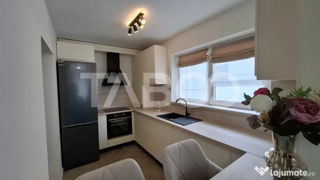 Penthouse lux ultrafinisat dotat si mobilat 2 nivele 131 mp - Sibiu (Sibiu)