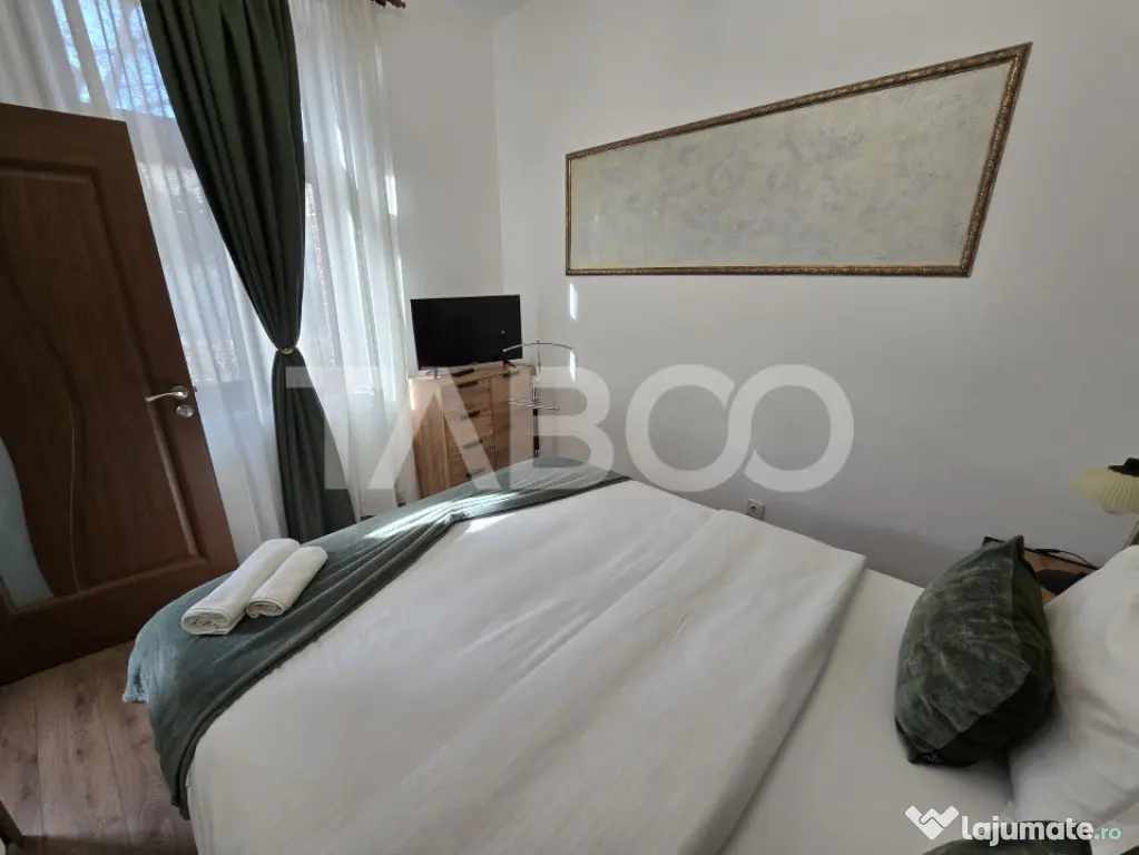Apartament functional in regim hotelier 4 camere terasa parc - Sibiu (Sibiu)