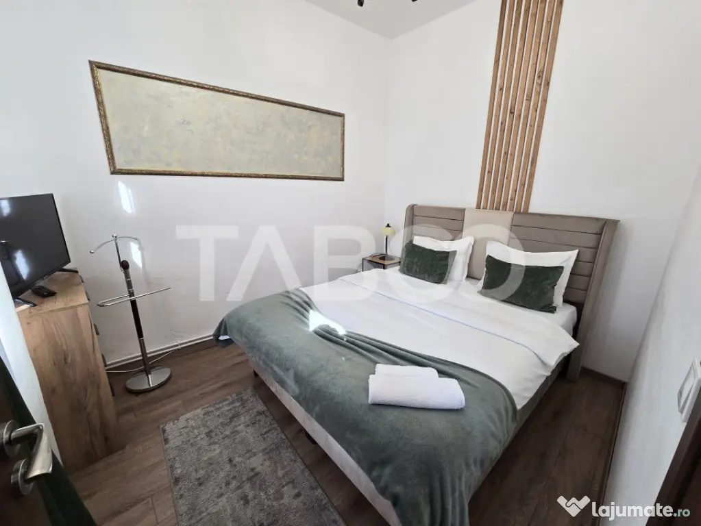 Apartament functional in regim hotelier 4 camere terasa parc - Sibiu (Sibiu)