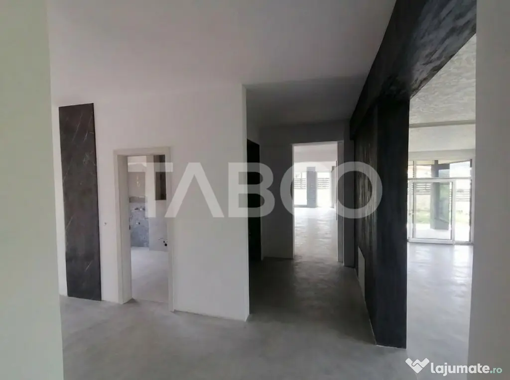 Casa moderna cu 5 camere, piscina si priveliste superba, Cis - Cisnadie (Sibiu)