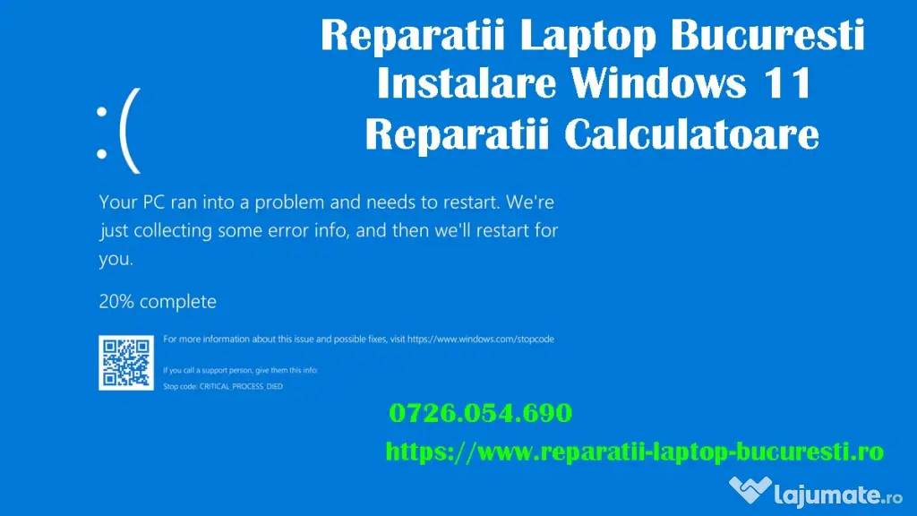 Instalare windows 11 PRO la domiciliul clientului