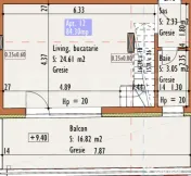Apartament cu 4 camere | 84 mp | Construcție nouă | Predar 