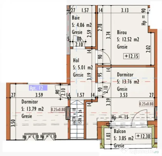 Apartament cu 4 camere | 84 mp | Construcție nouă | Predar - Cluj-Napoca (Cluj)