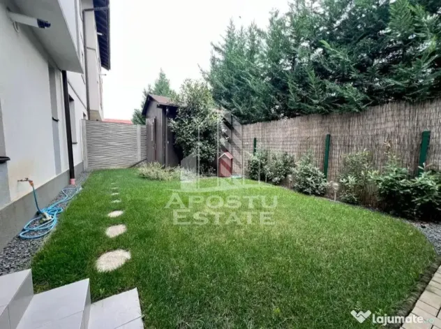 Apartament mobilat si utilat,2 camere,curte 71 mp,Braytim - Giroc (Timis)