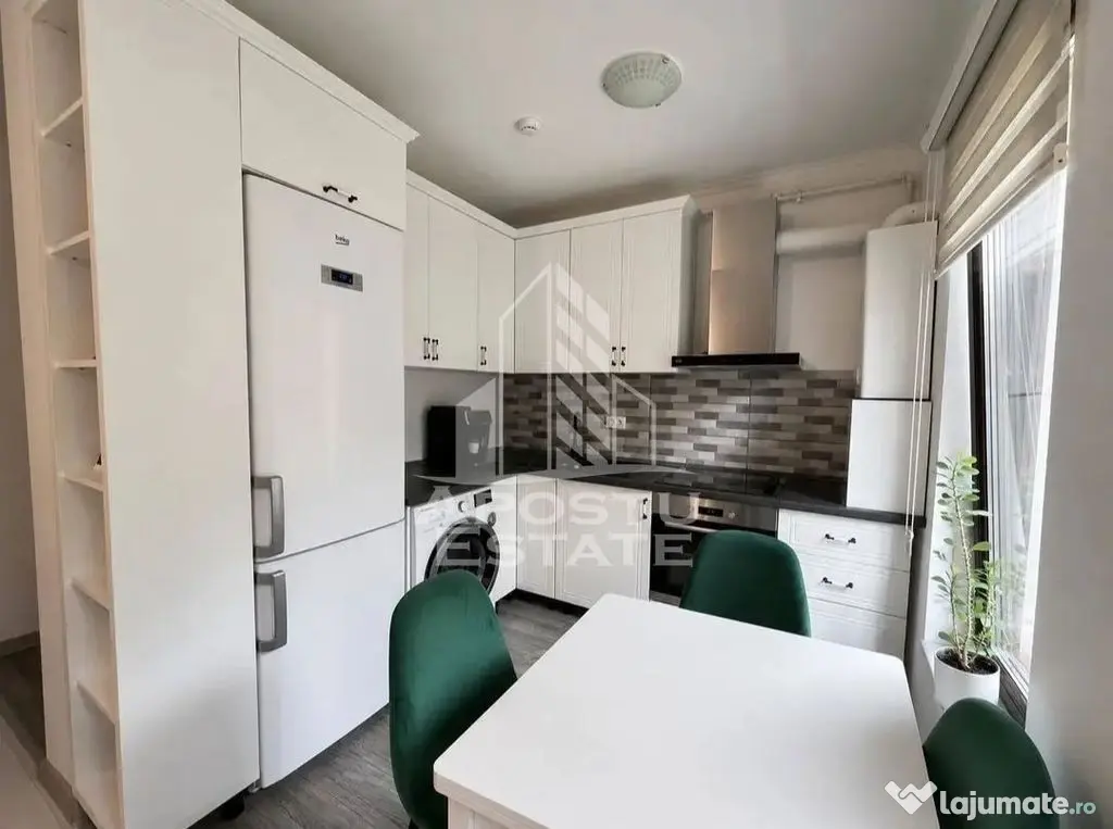 Apartament mobilat si utilat,2 camere,curte 71 mp,Braytim - Giroc (Timis)