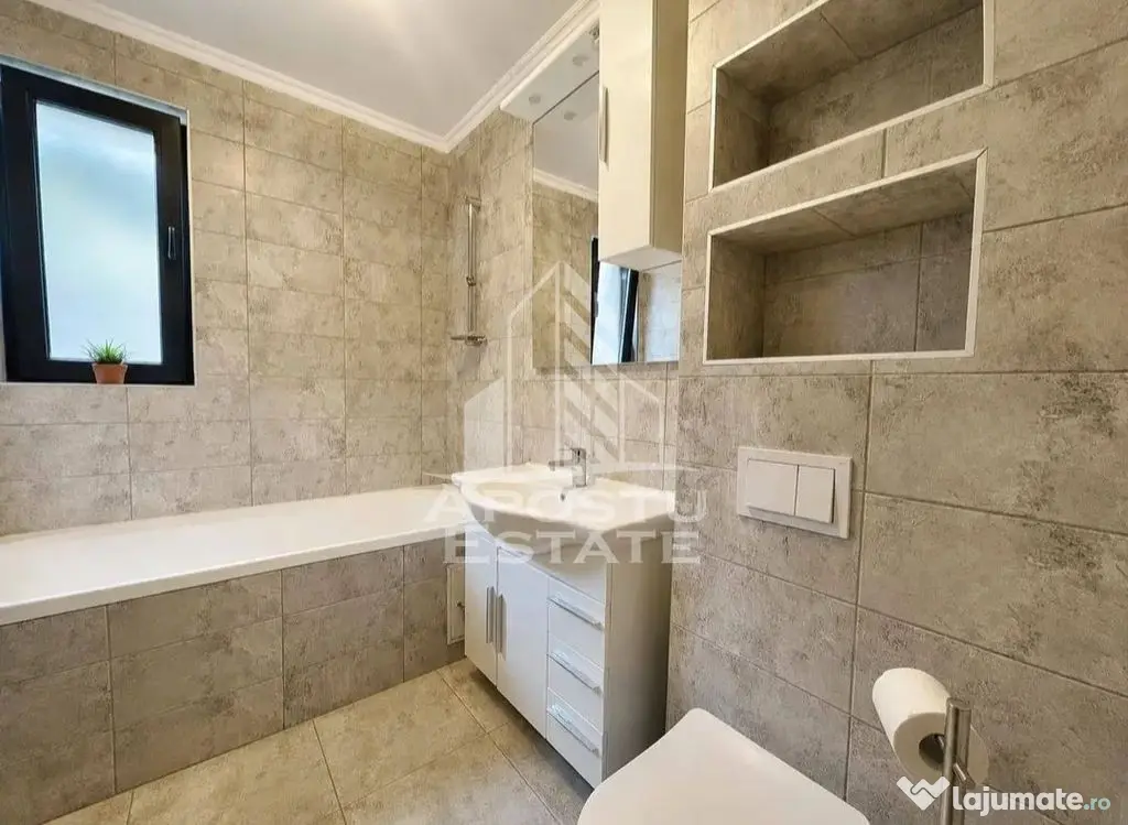 Apartament mobilat si utilat,2 camere,curte 71 mp,Braytim - Giroc (Timis)