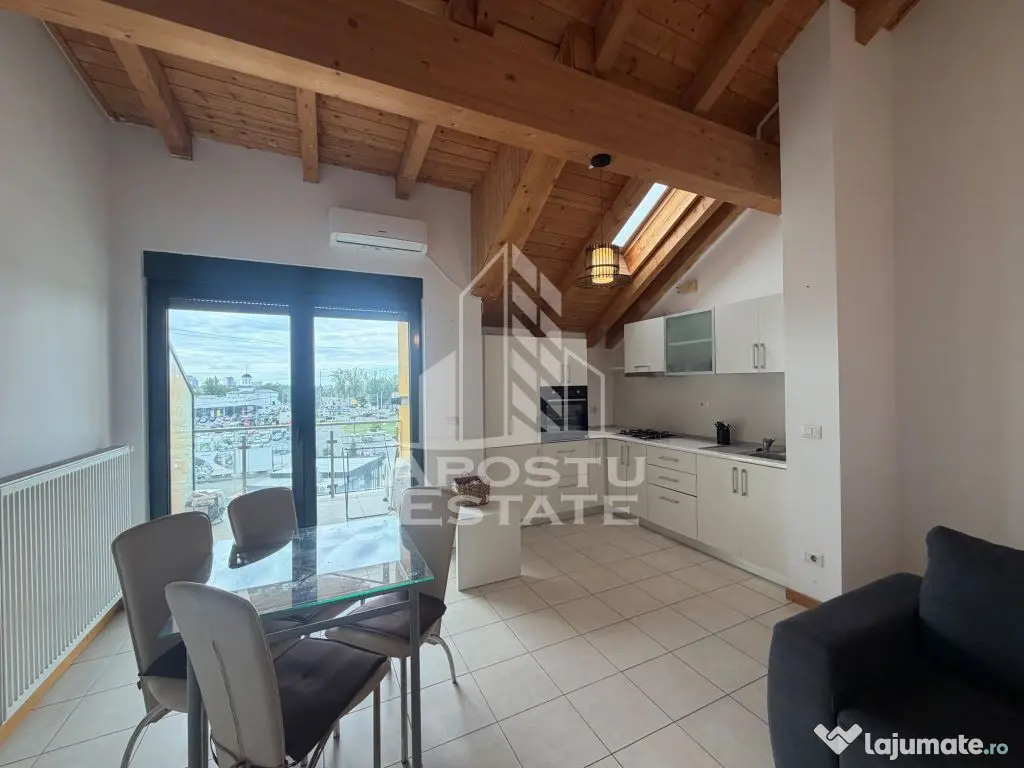 Apartament cu 1 camera de vanzare, loc de parcare, balcon, Dumbravita - Dumbravita (Timis)