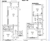 Duplex de 110 mp utili cu 3 camere si teren de 309 mp - Mosn 