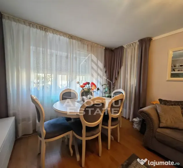 Apartament de vanzare cu 3 camere si 2 bai, decomandat, zona Lipovei - Timisoara (Timis)