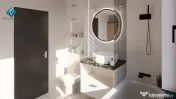 Apartamente cu 3 camere, 2 bai si terasa de 16 mp la intrare in Giroc. 