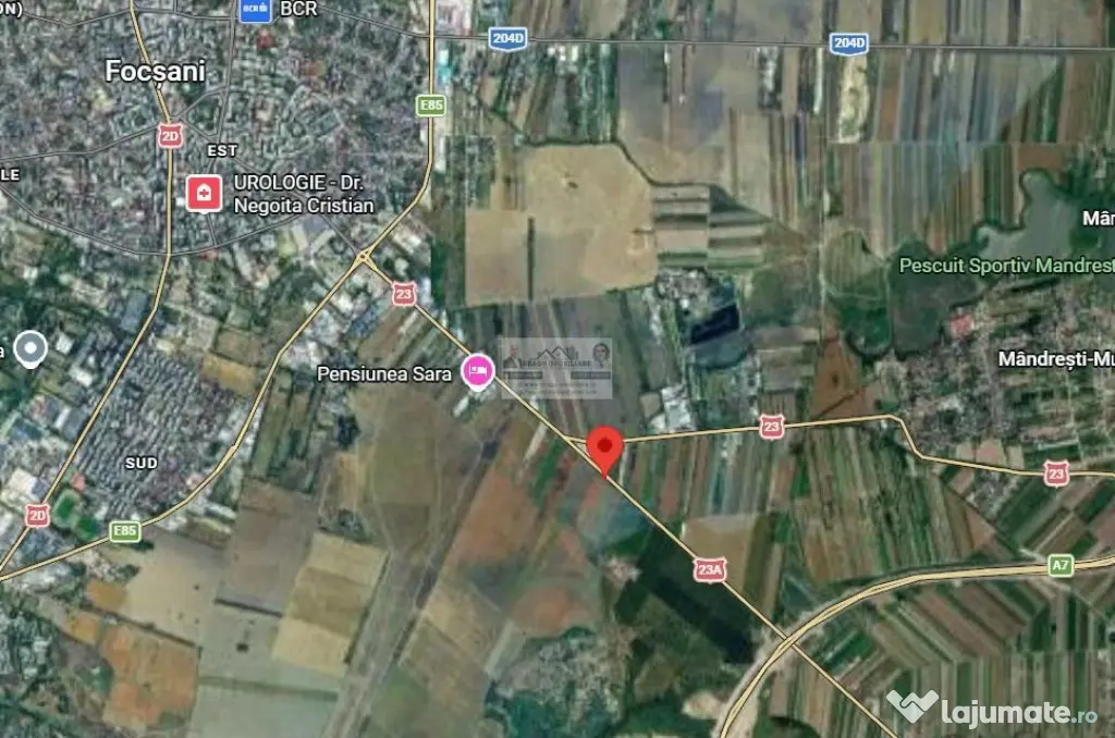 Teren intravilan Focsani/la DN 23A/ Acces rapid A7 - Focsani (Vrancea)