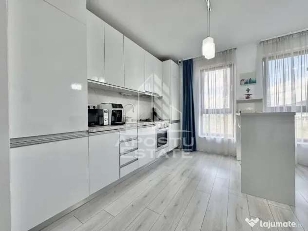 Apartament cu 2 camere la etajul 1 cu lift complet mobilat si utilat - Giroc (Timis)