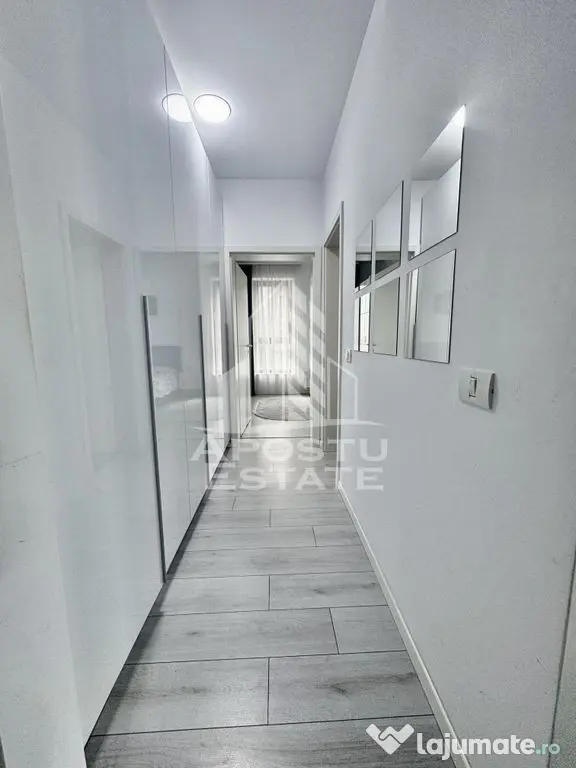 Apartament cu 2 camere la etajul 1 cu lift complet mobilat si utilat - Giroc (Timis)