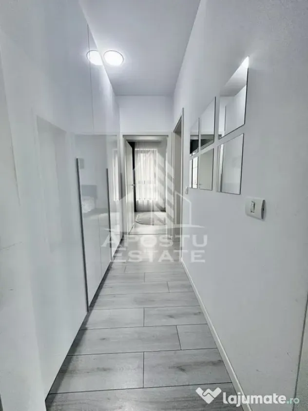 Apartament cu 2 camere la etajul 1 cu lift complet mobilat si utilat - Giroc (Timis)
