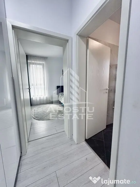 Apartament cu 2 camere la etajul 1 cu lift complet mobilat si utilat - Giroc (Timis)