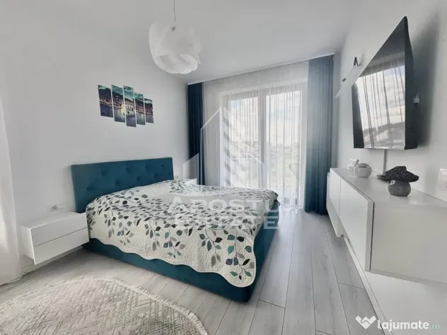 Apartament cu 2 camere la etajul 1 cu lift complet mobilat si utilat - Giroc (Timis)