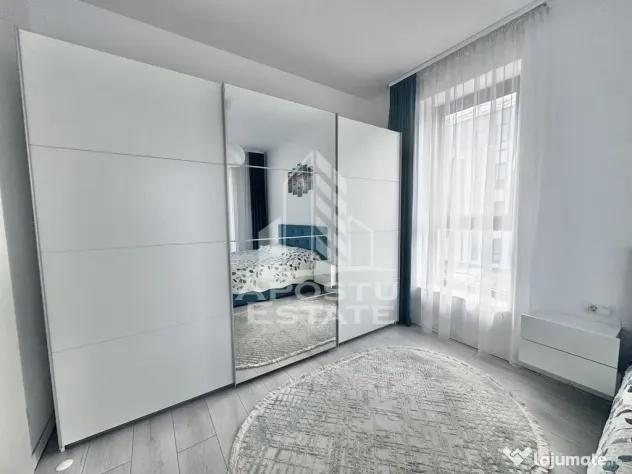 Apartament cu 2 camere la etajul 1 cu lift complet mobilat si utilat - Giroc (Timis)