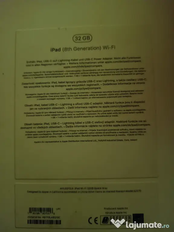 iPad 8 th 32 GB