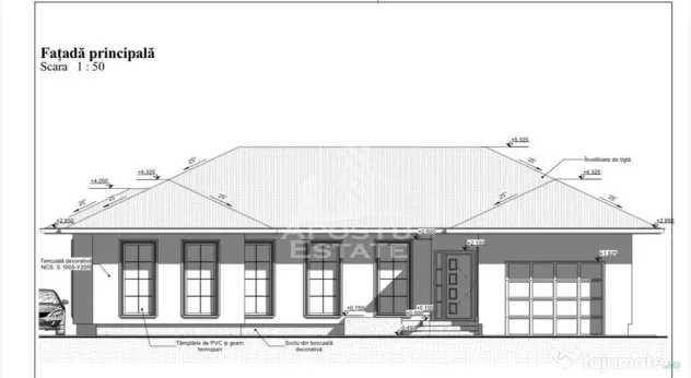 Casa individuala pe parter, 3 camere, garaj, teren 540, zona Braytim - Timisoara (Timis)