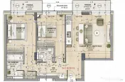Apartament 3 camere, 65.50 mp, Comision 0, zona Iris 
