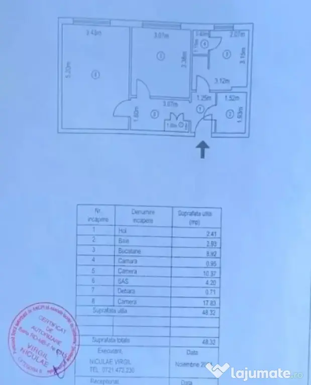 Rahova-2 camere 3/4 - Bucuresti (Bucuresti-Ilfov)