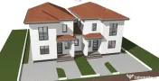 Duplex elegant, 4 camere, 105 mp, 250 mp teren - Sanandrei 