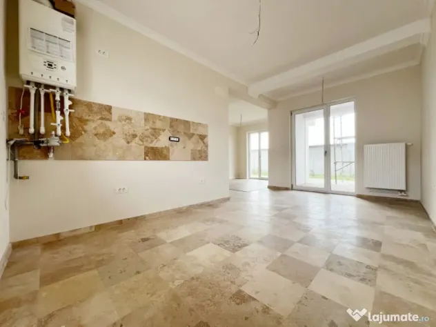 Casa insiruita, 4 camere, 87mp, 24mp terasa, toate utilitati - Giroc (Timis)