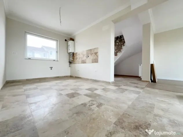 Casa insiruita, 4 camere, 87mp, 24mp terasa, toate utilitati - Giroc (Timis)