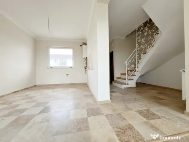 Casa insiruita, 4 camere, 87mp, 24mp terasa, toate utilitati - Giroc (Timis)