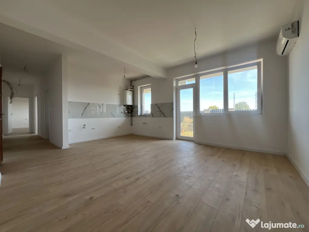 Apartament 3 camere | Curte 103 mp | 2 locuri de parcare | C - Giroc (Timis)