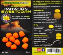 ENTERPRISE TACKLE POPUP SWEETCORN FLUORO ORANGE 10buc.