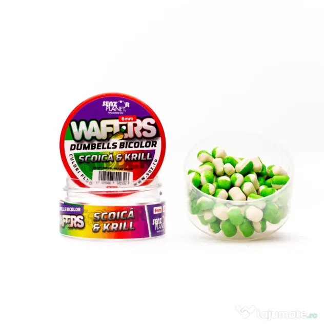 SENZOR PLANET WAFTERS DUMBELLS BICOLOR SCOICA & KRILL 6mm 15g