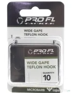 FL CARLIGE PRO FL WIDE GAPE, 10buc Nr 8
