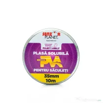 SENZOR PLANET REZERVA PVA PLASA SOLUBILA FAST MELT 35mm PENTRU SACULETI, 10m