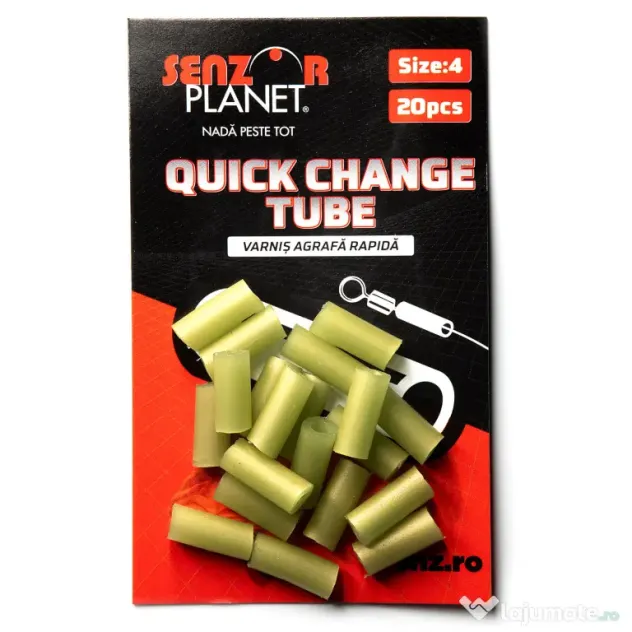 SENZOR PLANET VARNIS AGRAFA RAPIDA NR 4 (QUICK CHANGE TUBE) 20buc