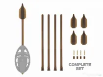 ZFISH TIJE INTERSCHIMBABILE ZFISH FEEDER CASTING TUBES, 14cm