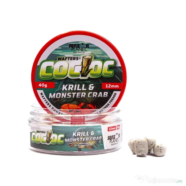 SENZOR PLANET COCIOC WAFTERS DUMBELLS KRILL & MONSTER CRAB 12mm 40g