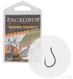 ENERGO TEAM CARLIGE ENERGOTEAM EXCALIBUR ROUND FEEDER BARBLESS, 8buc Nr 8