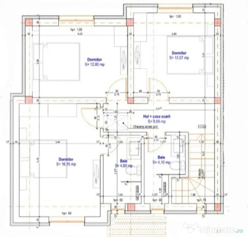 Casă de vânzare P+1, 112 mp, zona Nord-Est - Valea Voievozilor (Dambovita)