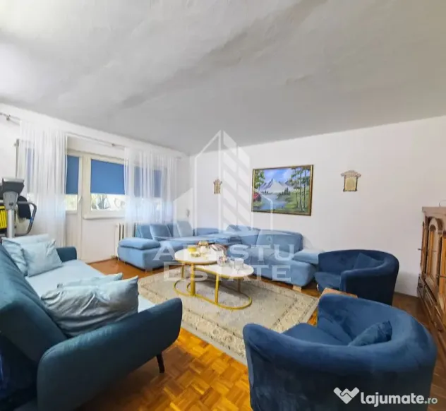 Apartament cu 4 camere, 2 bai, de vanzare, zona Soarelui - Timisoara (Timis)