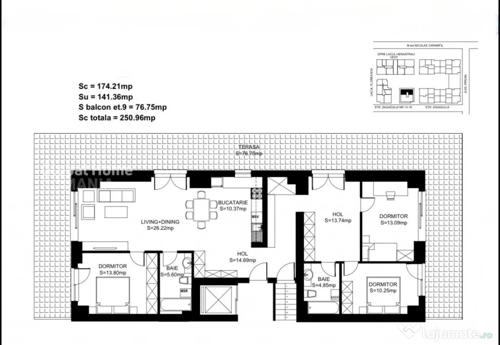 Penthouse Duplex Exclusivist | Rooftop Garden Privat | Heră - Bucuresti (Bucuresti-Ilfov)