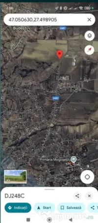 De vânzare teren Mogoșești - Iași