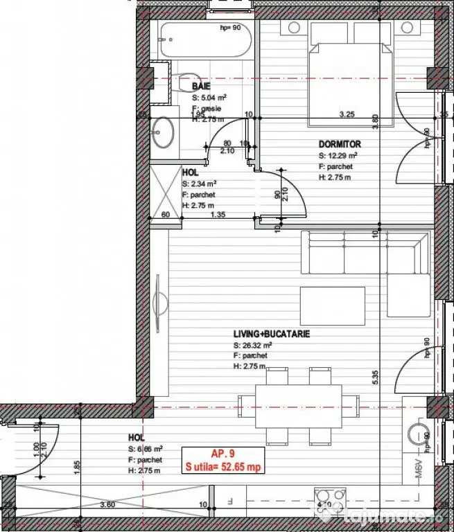 2 Camere | Langa ESO | Bloc Nou | Cu Lift | Loc de parcare - Giroc (Timis)