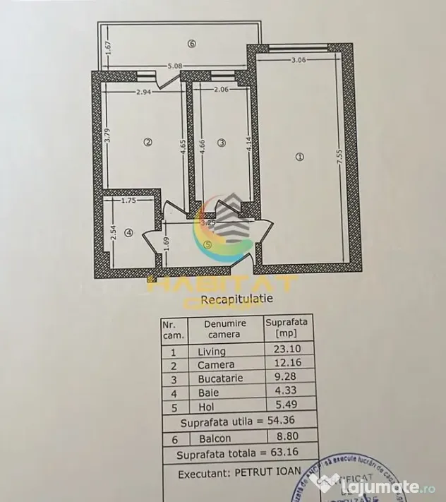 Apartament Modern 2 Camere 63.16mp Berceni-Grand Arena - Bucuresti (Bucuresti-Ilfov)