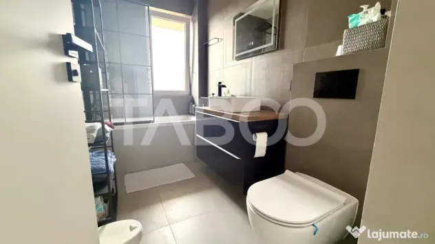 Penthouse panoramic de vanzare la cheie cu terasa de 40 mp F - Floresti (Cluj)
