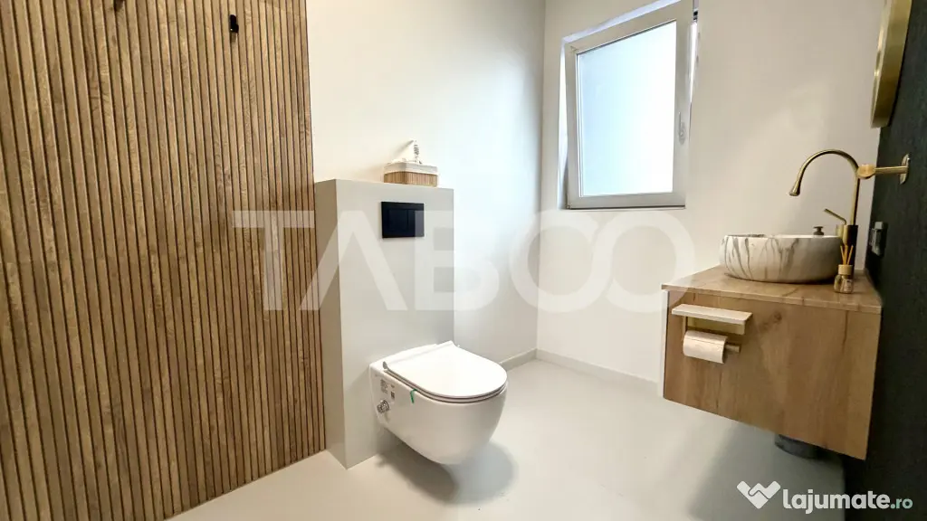 Penthouse panoramic de vanzare la cheie cu terasa de 40 mp F - Floresti (Cluj)