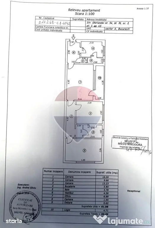 Apartament de vanzare - Bucuresti (Bucuresti-Ilfov)