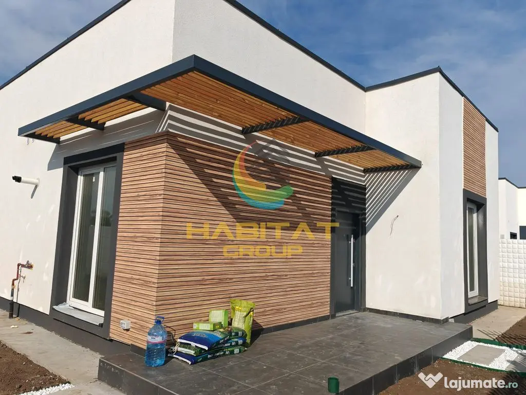 Casă pe parter, 4 camere, încălzire pardoseală, curte 360mp - Berceni (Bucuresti-Ilfov)