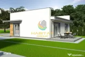 Casă pe parter, 4 camere, încălzire pardoseală, curte 360mp 