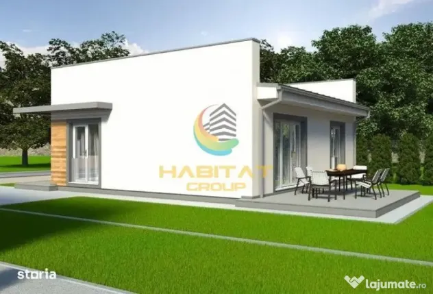 Casă pe parter, 4 camere, încălzire pardoseală, curte 360mp - Berceni (Bucuresti-Ilfov)